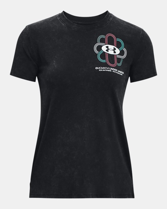 UA Run Anywhere SS II T恤, Black, pdpMainDesktop image number 4